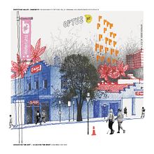 LOULOU ON THE LEFT. 2020 AUG Ein Projekt aus dem Bereich Architektonische Illustration, Zeichnung und Skizzenentwurf von Alan Innes - 29.08.2020