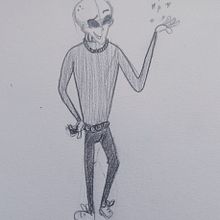 Mi Proyecto del curso: Introducción a la creación de personajes estilo cartoon. Traditional illustration project by Estela Rocío - 10.13.2020