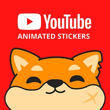 BUSHIBA Stickers Animados para YOUTUBE. Un proyecto de Animación, Animación 2D y Diseño de personajes de Squid&Pig - 13.10.2020