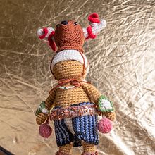 Amigurumi Danzante Yaqui (Danza del venado). Un proyecto de Diseño de juguetes, Diseño de personajes y Tejido de José Luis Solis Durán - 13.10.2020