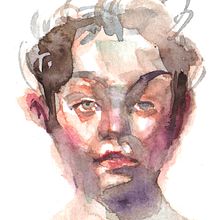 Portrait Watercolor Ein Projekt aus dem Bereich Aquarellmalerei von Caroline Passos - 13.10.2020