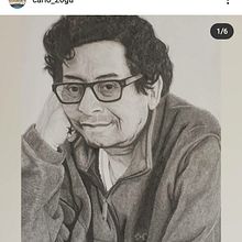Retrato realista a grafito. Fine Arts, Sketching, Drawing, Pencil Drawing, Artistic Drawing, Realistic Drawing, and Sketchbook project by carlo andre gutierrez felix - 07.02.2020