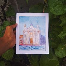 Mi Proyecto del curso: Dibujo arquitectónico con acuarela y tinta. Architecture, and Architectural Illustration project by Moisés Cabrera - 10.14.2020