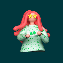 Recharge site illustrations. 3D, Art Direction, 3D Design, Character Design, 3D Character Design, Graphic Design, Web Design, 3D Modeling, and UX / UI project by Ana Porta - 10.14.2020