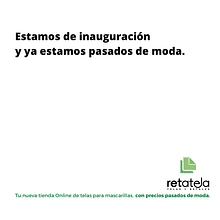 Campaña en redes Inauguración tienda Online Retatelas. Cop, writing, Creativit, Content Marketing, Advertising, and Social Media project by Salvador Durbán Acién - 10.13.2020
