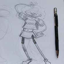 Mi Proyecto del curso: Introducción a la creación de personajes estilo cartoon. Drawing project by Mister Aspiradora - 10.14.2020