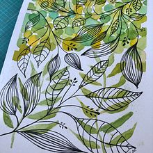 My project in Creation of Color Palettes with Watercolor course. Projekt z dziedziny  R, sunek art, st i czn użytkownika Danielle Dubois - 13.10.2020
