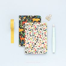 Cadernos estampados em parceria com Miolito. Un progetto di Pattern design e Pittura ad acquerello di Luiza Normey - 14.10.2020