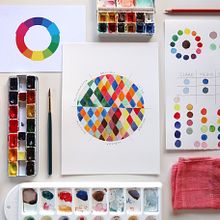 Clube da Aquarela. Un progetto di Pittura ad acquerello di Luiza Normey - 14.10.2020