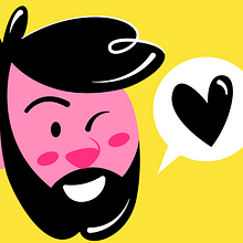 Mi Proyecto del curso: Diseño de stickers animados para redes sociales . Un projet de Animation 2D et Illustration traditionnelle de Jaime Hayde - 20.10.2020