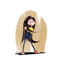 Mi Proyecto del curso: Introducción al diseño de personajes para animación y videojuegos. Traditional illustration project by María Daniela Serres - 10.15.2020