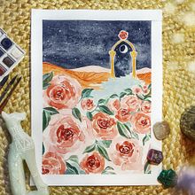 My project in Creation of Color Palettes with Watercolor course. Botanical Illustration, Color Theor, Traditional illustration, and Watercolor Painting project by Bianca Nicolescu - 10.15.2020