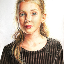La niña. Fine Arts project by Andres Ugalde Calderon - 10.16.2020