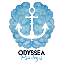 Odyssea Psicólogos. Un projet de Br, ing et identité, Création de logos , et Design graphique de Àngela Escribano Ivars - 05.05.2020