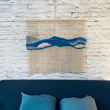 My project in Introduction to Macramé: Creation of a Decorative Tapestry course. Projekt z dziedziny Makrama użytkownika Noemi - 31.10.2020