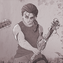 Abby, The Last of Us 2. Un proyecto de Ilustración digital de César Verdúguez - 22.10.2020