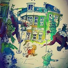 My project in The Art of Sketching: Transform Your Doodles into Art course. Un proyecto de Ilustración tradicional de Jappie Sonnema - 02.11.2020