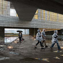Centro de rehabilitación Ein Projekt aus dem Bereich 3D, Architektur, Concept Art, Architektonische Illustration, ArchVIZ, Fotoretuschierung, Kreativität, 3-D-Modellierung und Matte Painting von Gabriel Nanfuñay - 06.10.2020