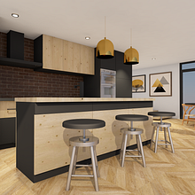 COCINAS . Desain Interior proyek oleh Raquel Moya Puentes - 10.17.2020