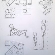 My project in Figure Drawing for Beginners course . Arte plastice, Schițe, Desen în creion, Desen, Desen realist și Figura Desen de Annikki Aruväli - 10.17.2020