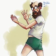 LVM. Character Design, Editorial Illustration, and Watercolor Painting project by max@ndr - 10.27.2020