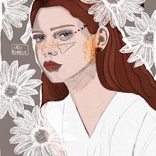 Mi Proyecto del curso: Retrato ilustrado con Procreate. Traditional illustration, Digital Illustration, Watercolor Painting, and Digital Painting project by Eva Rueda - 10.17.2020