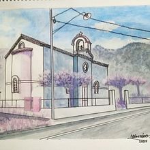My project in Architectural Sketching with Watercolor and Ink course. Un projet de Architecture , et Aquarelle de nastakosmary - 28.10.2020