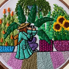Photographer. Embroider project by Coricrafts - 10.17.2020