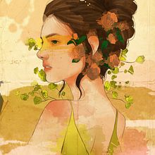 Meu projeto do curso: Técnicas de ilustração com aquarela digital . Menggambar Potret, Gambar Digital, Ilustrasi tradisional & Ilustrasi Digital proyek oleh ravidpnx123 - 10.18.2020