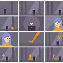 My project in Vectorial Animation Frame by Frame Style with After Effects course. 2D Animation, Animation, and Character Animation project by Amy Siripunyo - 10.18.2020