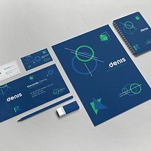 Mi Proyecto del curso: Creación de un logotipo original desde cero. Design project by Gerardo Denis - 10.18.2020