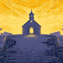 Preacher. Poster. Poster Design, Ink Illustration, and Digital Illustration project by Cristian Sánchez - 01.18.2019