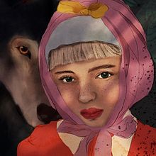 Red Riding Hood Ein Projekt aus dem Bereich Digitale Illustration und Traditionelle Illustration von Hannah Maureen Muth - 18.10.2020