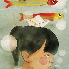 The Fisherman's Daughter Ein Projekt aus dem Bereich Kinderillustration, Digitale Zeichnung, Digitale Illustration und Traditionelle Illustration von Hannah Maureen Muth - 18.10.2020