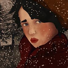 First Snow Ein Projekt aus dem Bereich Kinderillustration und Traditionelle Illustration von Hannah Maureen Muth - 18.10.2020