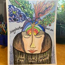 My project in Artistic Illustration: Draw from Your Imagination course. Traditional illustration project by alissaspring - 10.18.2020