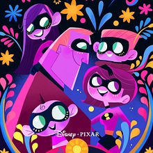 OH MY DISNEY! . Un proyecto de Ilustración tradicional, Ilustración digital y Publicidad de Gaby Zermeño - 19.10.2020