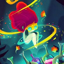 Brujas Neón. Un proyecto de Diseño de personajes, Ilustración tradicional e Ilustración digital de Gaby Zermeño - 19.10.2020
