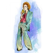 My project for Fashion Illustration _inspo_Vivienne Westwood . Un proyecto de Ilustración digital, Ilustración editorial e Ilustración tradicional de Diana Gabrielli - 01.11.2020