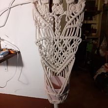 Meu projeto do curso: Macramê: nós básicos e complexos . Projekt z dziedziny Makrama użytkownika Sónia Aço - 19.10.2020