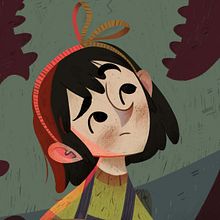 Matilda de Roald Dahl. Un proyecto de Dibujo digital, Ilustración tradicional, Ilustración digital e Ilustración infantil de Maria del Mar Espinosa Jódar - 19.10.2020