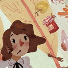Flying food. Digital Drawing, Traditional illustration, Digital Illustration, and Children's Illustration project by Maria del Mar Espinosa Jódar - 10.19.2020