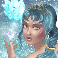 Mi Proyecto del curso: Retratos digitales de fantasía con Photoshop. Un progetto di Character design e Illustrazione digitale di Mercedes Galán - 19.10.2020