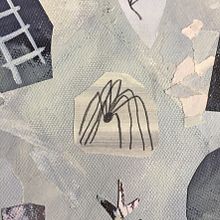 Golpe en la piedra. Collage, and Painting project by Nuria Mel. - 10.19.2020