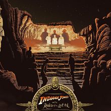 Indiana Jones and the Raiders of the Lost Ark. Un proyecto de Diseño de carteles, Diseño gráfico e Ilustración tradicional de Cristian Eres - 21.10.2020