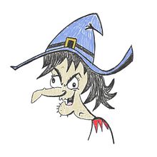 Witch. Digital Illustration project by Katharina Plötz - 10.20.2020