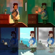Mi Proyecto del curso: Principios de iluminación para pintura digital. Een project van  Concept art y Digitale illustratie van Wilber Rivera - 20.10.2020