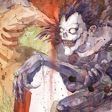 Shinigami (2020). Un progetto di Belle arti, Illustrazione tradizionale e Pittura ad acquerello di Geoff Pascual - 22.09.2020