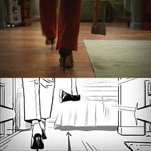 THE HUMAN VOICE . Un proyecto de Cine, Cine, vídeo, televisión, Dibujo, Ilustración tradicional, Stor y board de Pablo Buratti - 21.10.2020