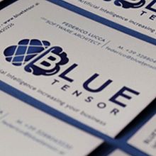 Blutensor - Ai. Un proyecto de Diseño de logotipos de Irene Rosà - 21.10.2018